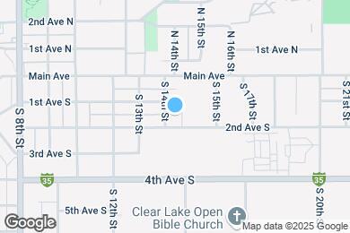 Map image of the property - 212 S 14th St