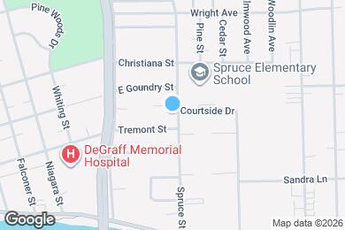Map image of the property - 166 Spruce St