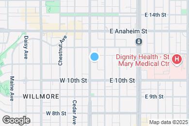 Map image of the property - 1106 Pacific Ave