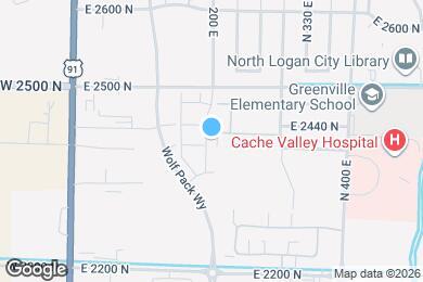 Map image of the property - 2412 N 200 E