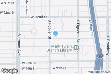 Map image of the property - 639 W 95th St
