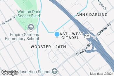 Map image of the property - Parkside Terrace