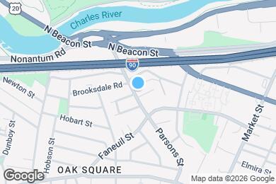 Map image of the property - 205 Parsons St