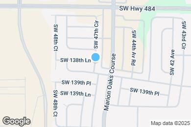 Map image of the property - 13755 SW 47th Cir