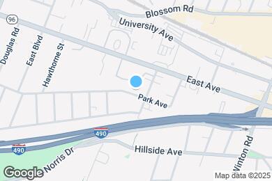 Map image of the property - 1210 Park Ave