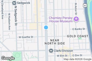 Map image of the property - 1330 N LaSalle St