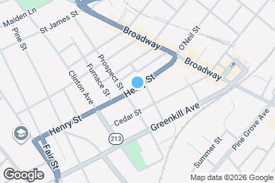Map image of the property - 76 Henry St