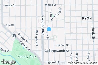 Map image of the property - 3904 Moore St