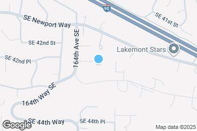 Map image of the property - 16441 SE 42nd Pl