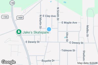 Map image of the property - 405 E Pine St