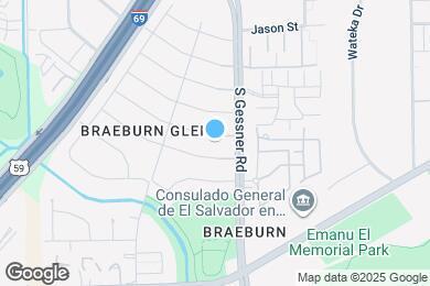 Map image of the property - 8615 Shadow Crest St