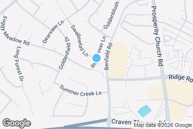 Map image of the property - 6116 Red Clover Ln