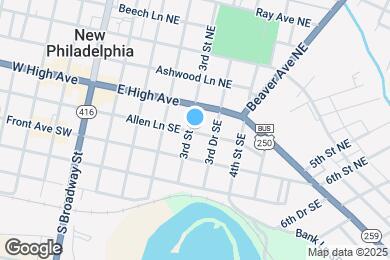 Map image of the property - 305 Allen Ln SE