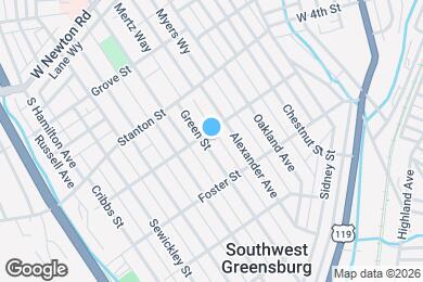 Map image of the property - 507 Green St