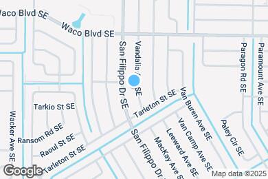 Map image of the property - 1372 Vandalia Ave SE