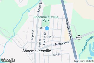 Map image of the property - 719 Franklin St