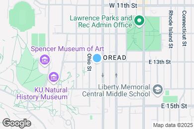 Map image of the property - 407 W 13th St