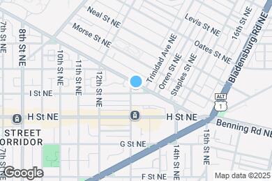 Map image of the property - 1310 I St NE