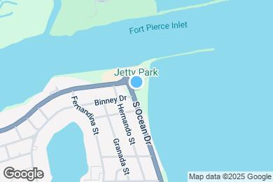 Map image of the property - 110 S Ocean Dr