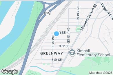 Map image of the property - 3310 Dubois Place, SE