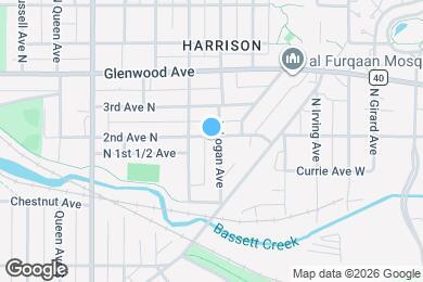 Map image of the property - 235 Logan Ave N