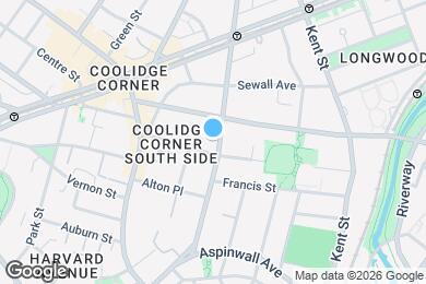 Map image of the property - 100 Saint Paul St