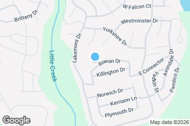 Map image of the property - 252 Rowan Dr