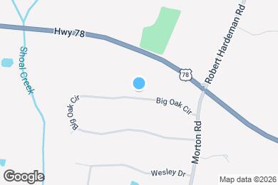 Map image of the property - 170 Big Oak Cir