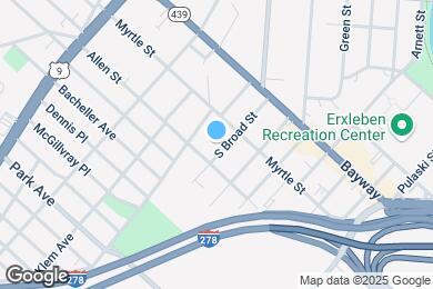 Map image of the property - 751 S Broad St