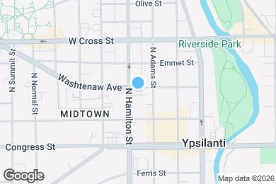 Map image of the property - 313 Washtenaw Rd