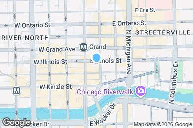 Map image of the property - 23 E Illinois St