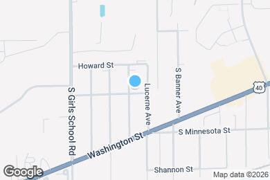 Map image of the property - 1425 Western Dr