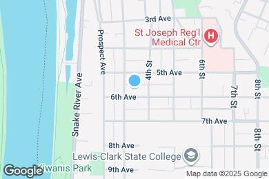 Map image of the property - 309 6th Ave