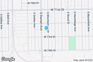 Map image of the property - 7232 S Winchester Ave