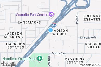 Map image of the property - 4978 Hamilton St