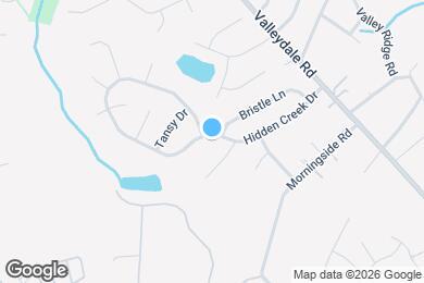 Map image of the property - 7207 Hidden Creek Dr