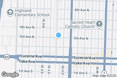 Map image of the property - 230 N G St