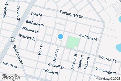 Map image of the property - 403 Manchester St
