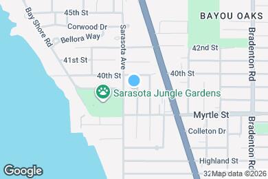 Map image of the property - 3843 Chapel Dr