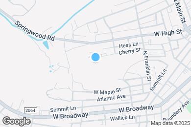 Map image of the property - 390 Cherry St