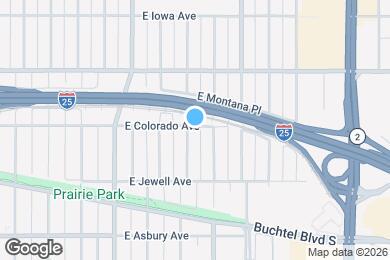 Map image of the property - 1800 S Cook St