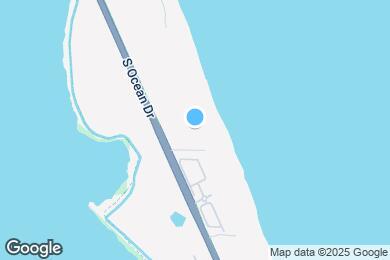 Map image of the property - 7380 S Ocean Dr