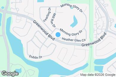 Map image of the property - 857 Heather Glen Cir