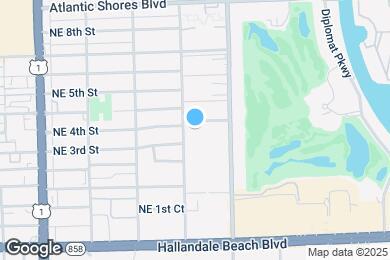 Map image of the property - 320 NE 12th Ave