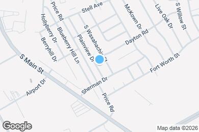 Map image of the property - 627 Plainview Dr