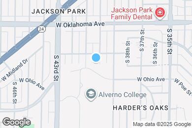 Map image of the property - 3225 S 40th St