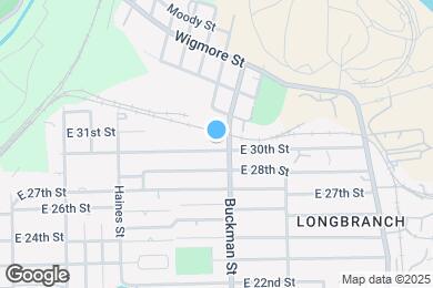 Map image of the property - 1557 E 30th St