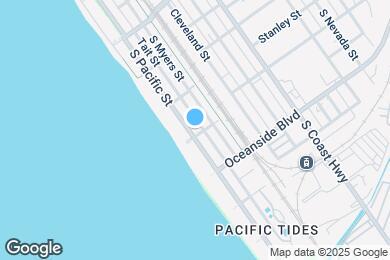 Map image of the property - 1036 S Pacific St