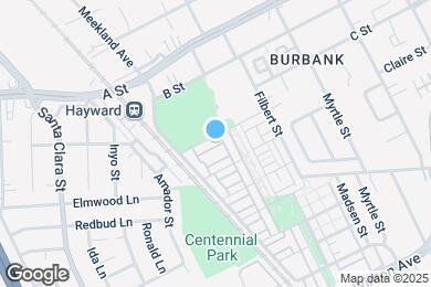 Map image of the property - 131 Burbank St