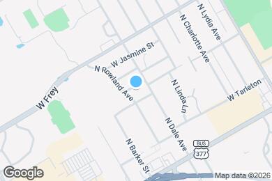Map image of the property - 2604 W Phelps St